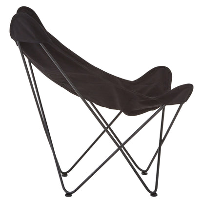 YLVA BLACK BUTTERFLY CHAIR