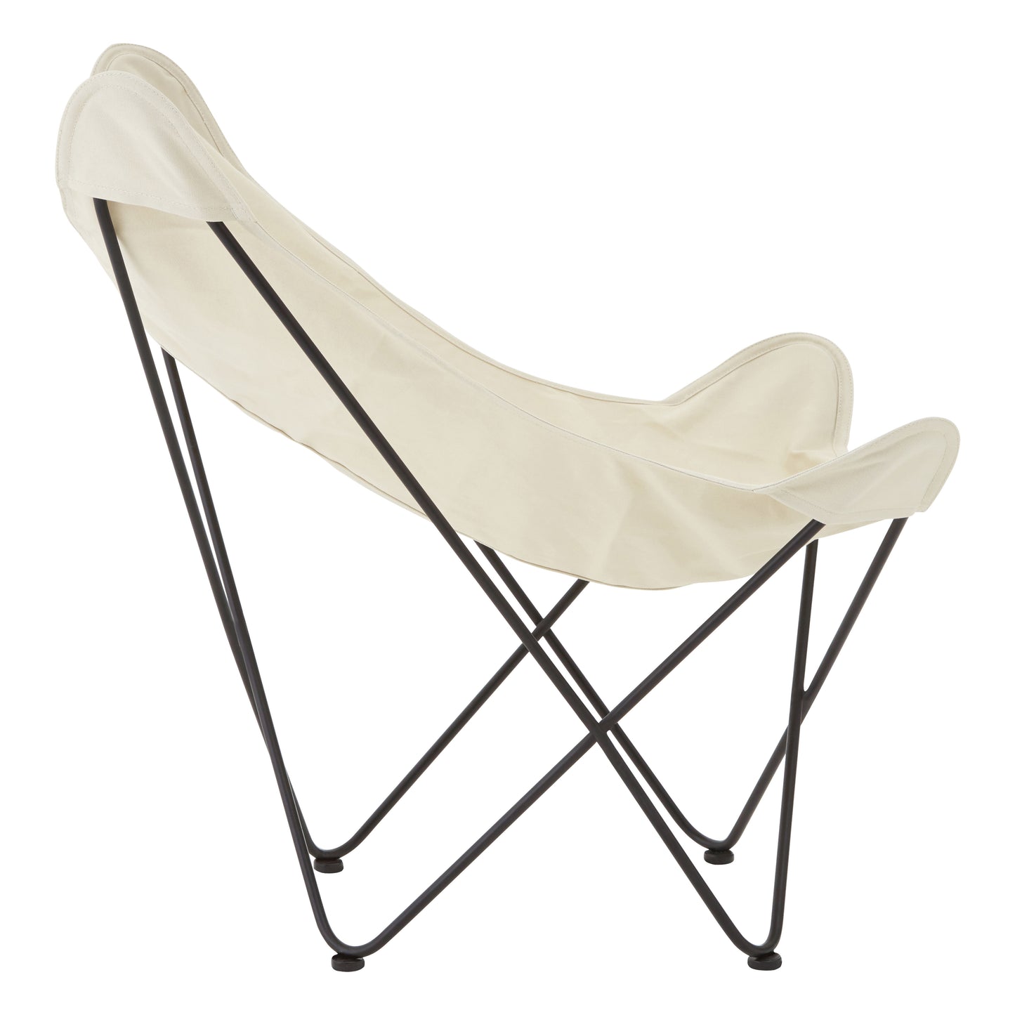 YLVA IVORY BUTTERFLY CHAIR