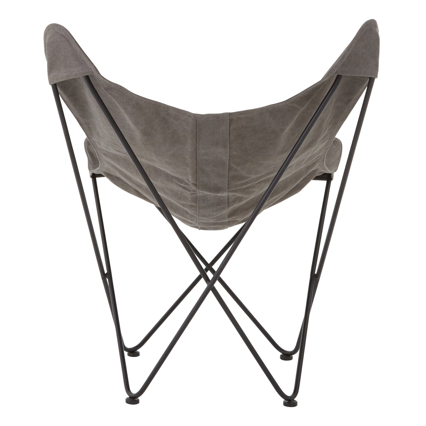YLVA GREY BUTTERFLY CHAIR