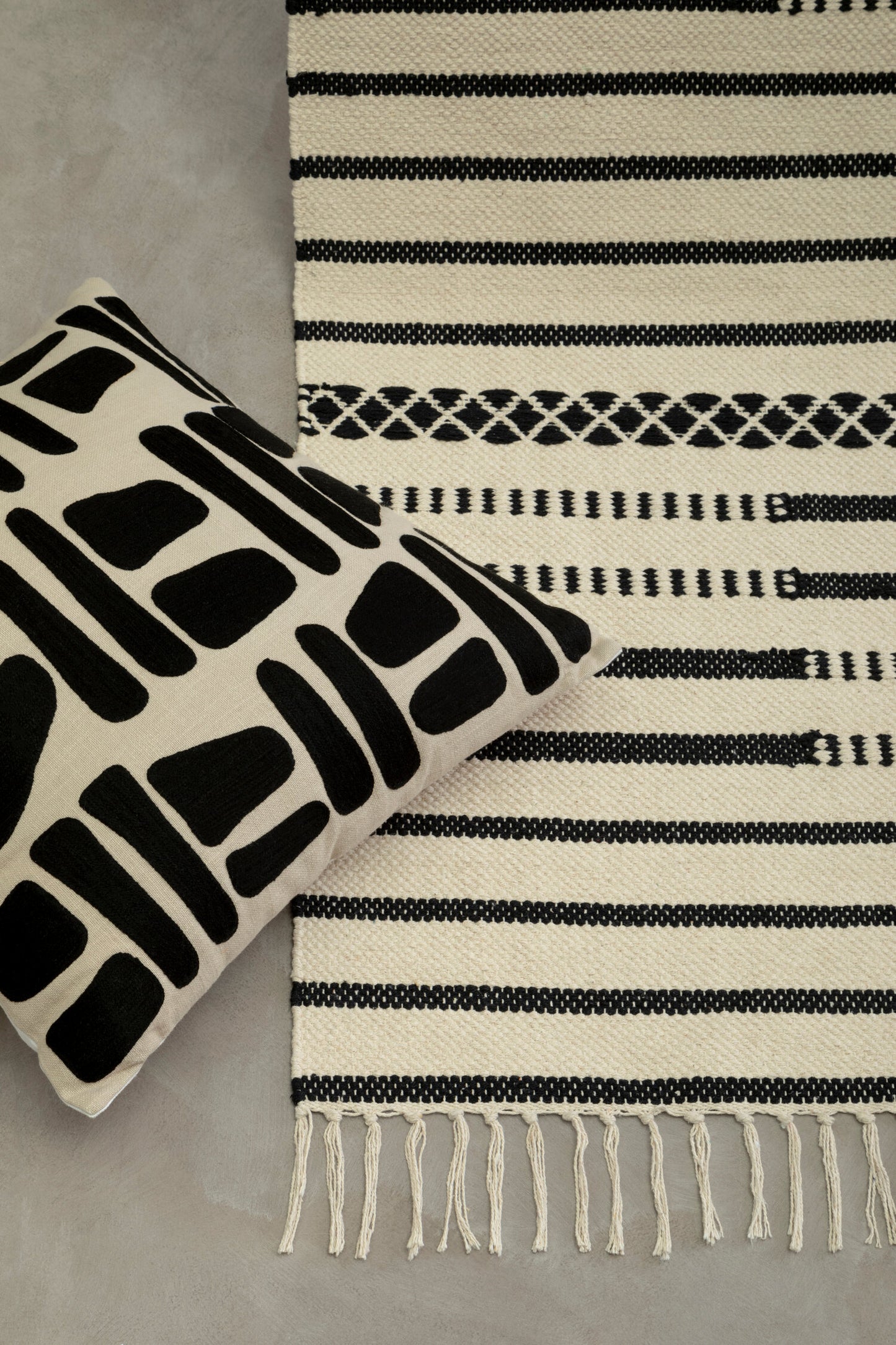 EBBE MADRAS COTTON RUNNER