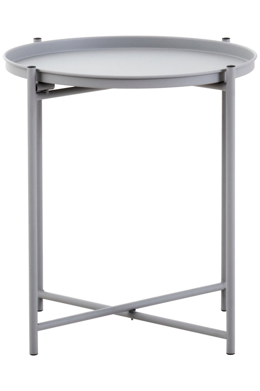 JENS GREY IRON SIDE TABLE