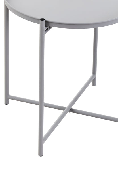 JENS GREY IRON SIDE TABLE