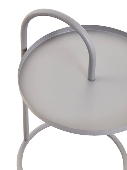 JENS GREY HANGING TOP SIDE TABLE