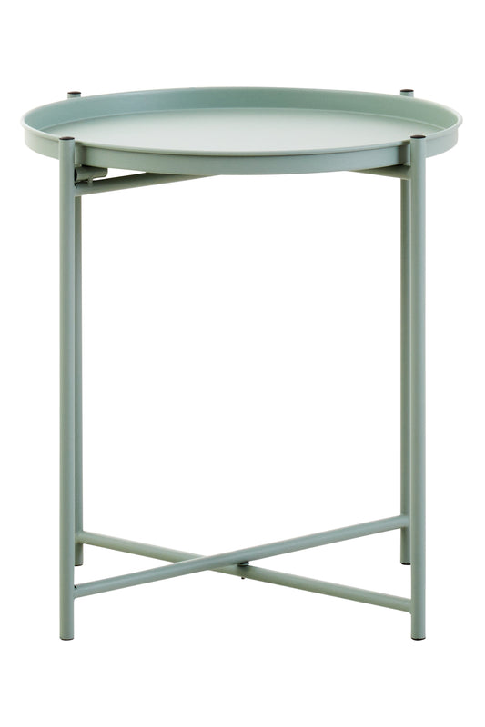 JENS GREEN IRON SIDE TABLE