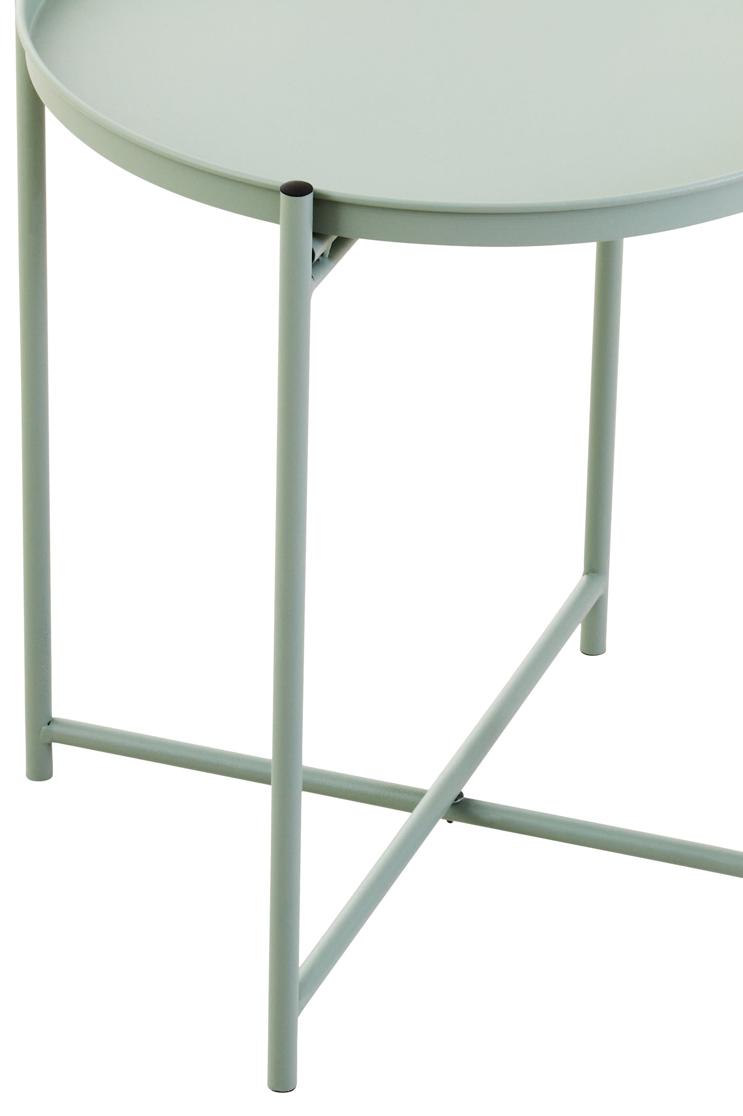 JENS GREEN IRON SIDE TABLE