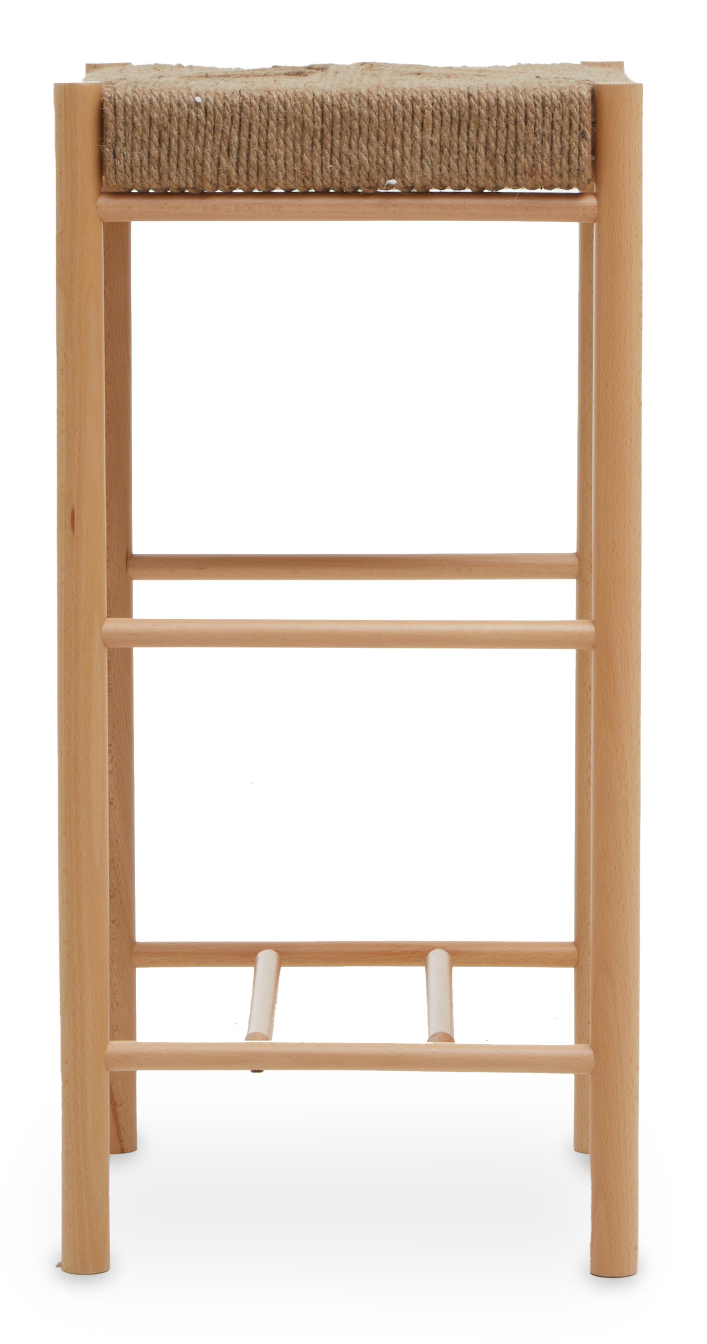 SVEN NATURAL ROPE WEAVE BAR STOOL