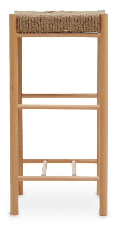 SVEN NATURAL ROPE WEAVE BAR STOOL