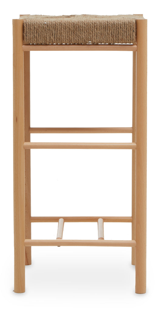 SVEN NATURAL ROPE WEAVE BAR STOOL