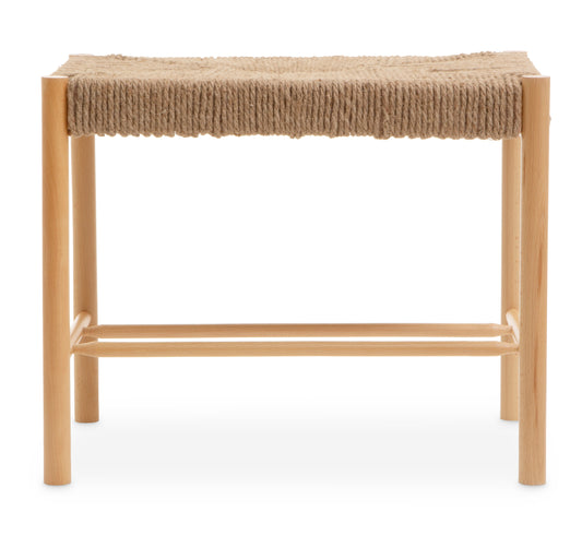 SVEN NATURAL ROPE WEAVE SMALL BENCH