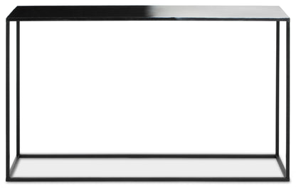 WILMA BLACK AND WHITE OMBRE CONSOLE TABLE